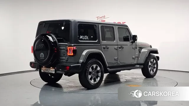 Jeep Wrangler (JL) 2021 Серый из Кореи