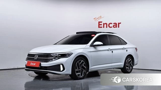 Volkswagen 7th Generation of Jetta 2023 Белый из Кореи