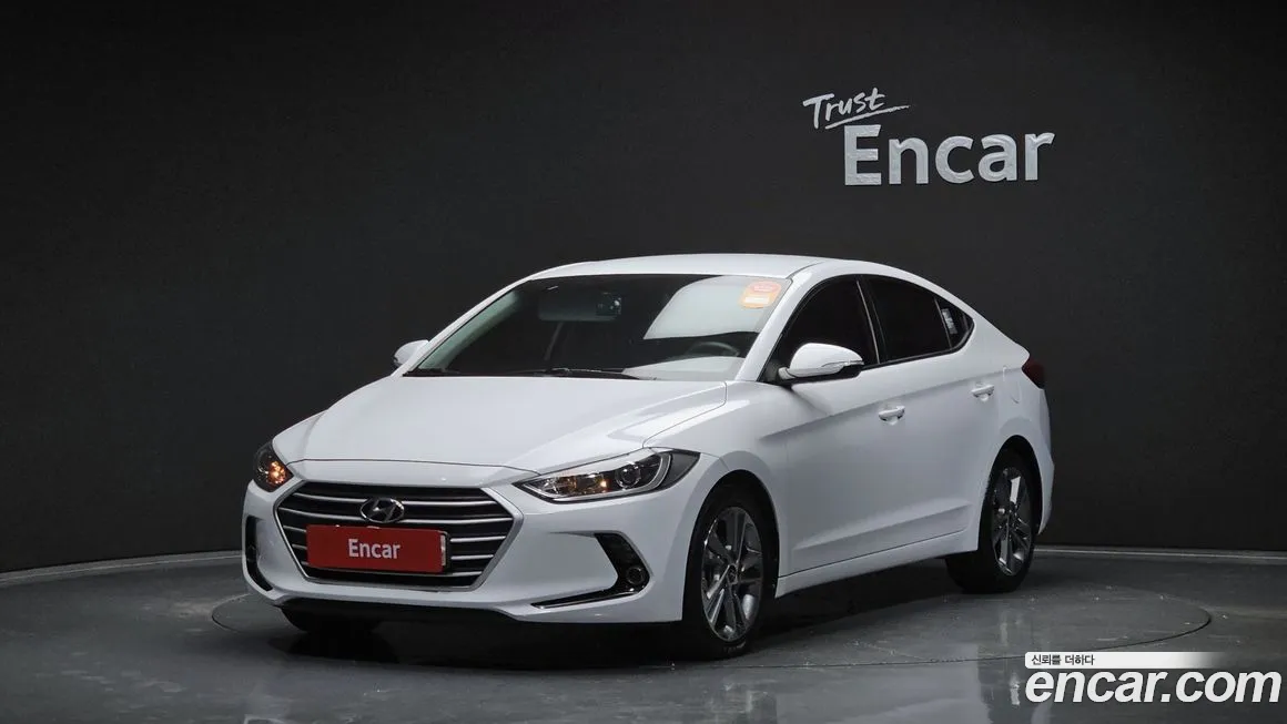 Hyundai Avante AD 2018 Белый из Кореи