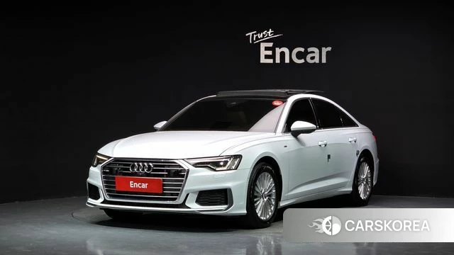 Audi A6 (C8) 2020 Белый из Кореи