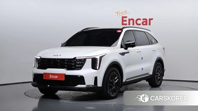 Kia The New Sorento 4th Generation 2024 Белый из Кореи