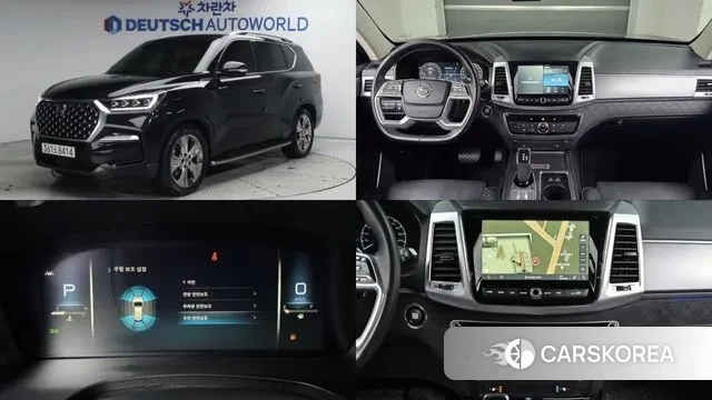 Ssangyong All New Rexton 2021 Черный из Кореи