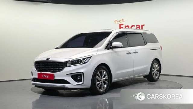 Kia The New Carnival 2019 Белый из Кореи