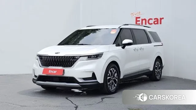 Kia Carnival 4th generation 2021 Белый из Кореи