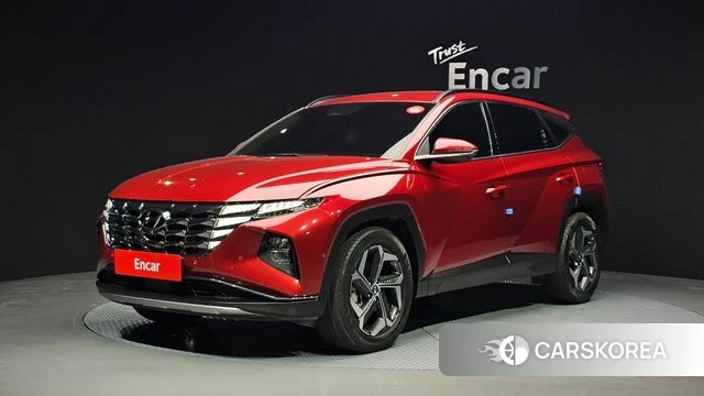 Hyundai Tucson (NX4) 2022 Красный из Кореи