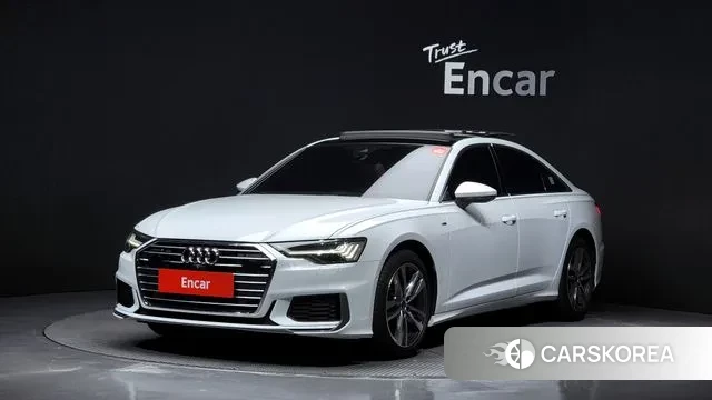 Audi A6 (C8) 2023 Белый из Кореи