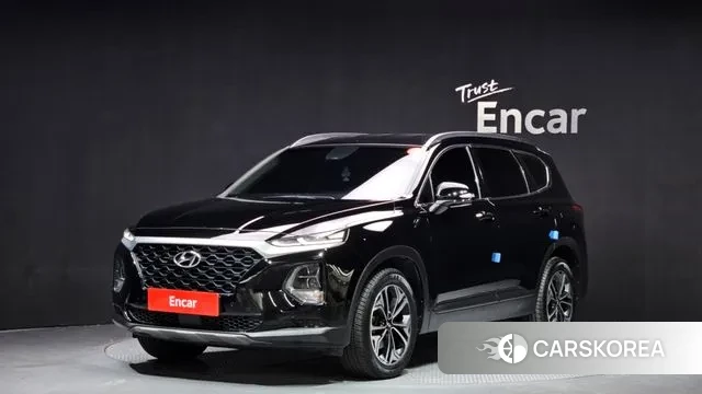 Hyundai Santa Fe TM 2018 Черный из Кореи