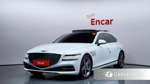 Genesis G80 (RG3) 2021 Белый из Кореи