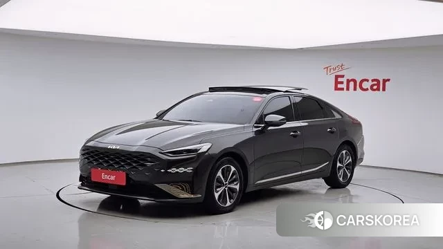 Kia K8 Hybrid 2022 Серый из Кореи