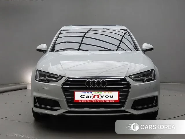Audi A4 (B9) 2019 Белый из Кореи