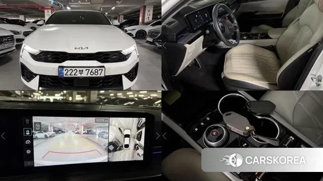 Kia The New K5 Hybrid 3rd generation 2024 Белый из Кореи