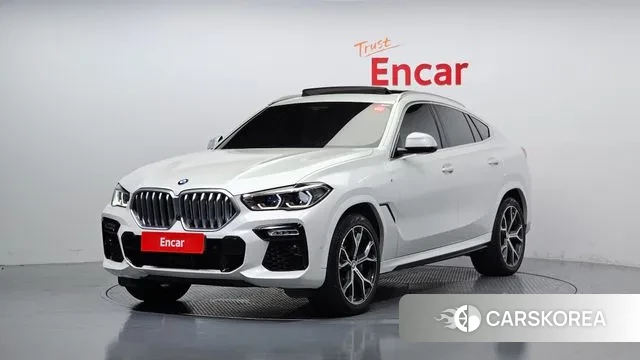BMW X6 (G06) 2021 Белый из Кореи