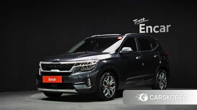Kia Seltos 2019 Серый из Кореи
