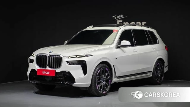 BMW X7 (G07) 2024 Белый из Кореи