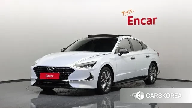 Hyundai Sonata (DN8) 2019 Белый из Кореи