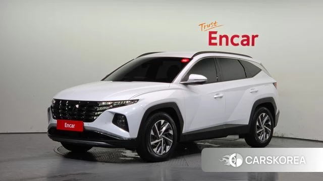 Hyundai Tucson Hybrid (NX4) 2022 Белый из Кореи