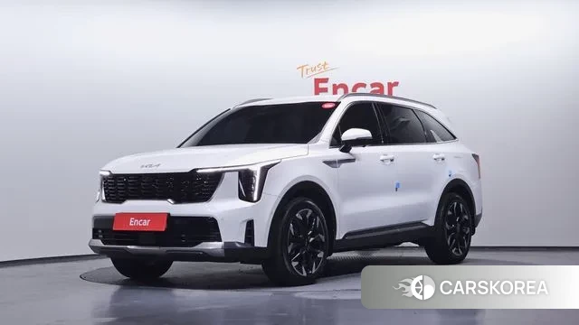Kia The New Sorento 4th Generation 2023 Белый из Кореи