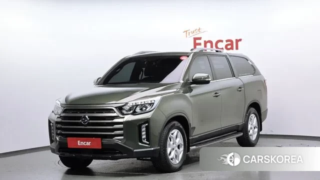 Ssangyong The New Rexton Sport 2022 Светло-зеленый из Кореи