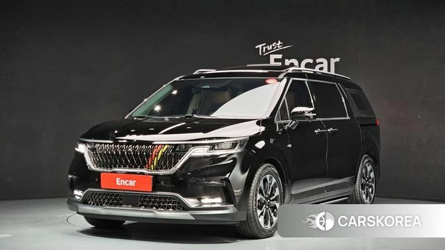 Kia Carnival 4th generation 2023 Черный из Кореи
