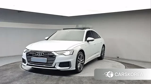 Audi A6 (C8) 2022 Белый из Кореи
