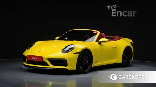 Porsche 911(992) 2023 Желтый из Кореи
