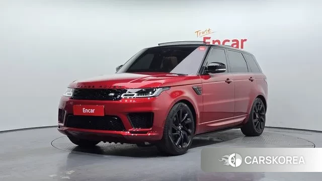 Land Rover Range Rover Sport 2nd Generation 2018 Красный из Кореи