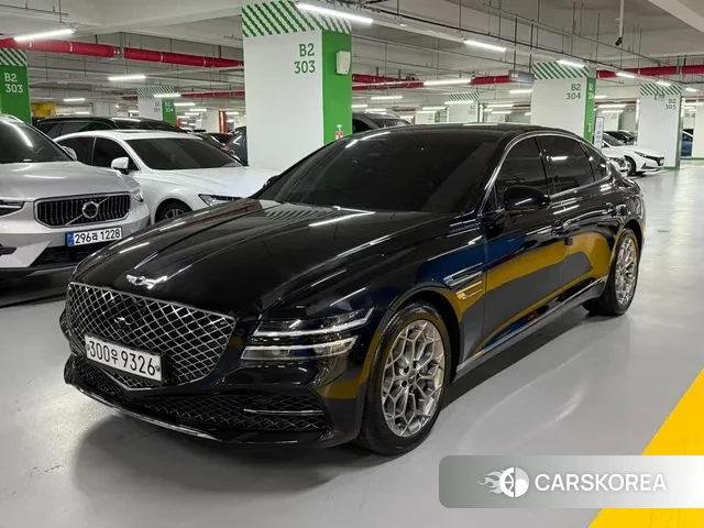 Genesis G80 (RG3) 2020 Черный из Кореи