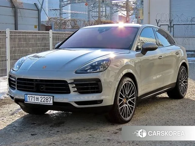 Porsche Cayenne (PO536) 2022 Серый из Кореи