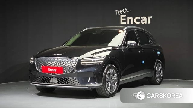 Genesis Electrified GV70 2022 Черный из Кореи