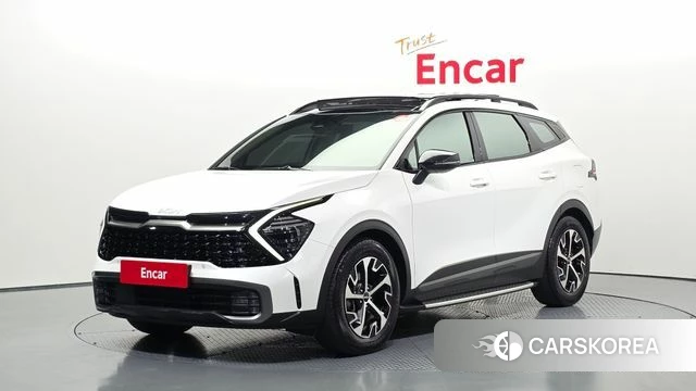 Kia Sportage 5th Generation Hybrid 2021 Белый из Кореи
