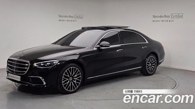 Mercedes-Benz S-Class W223 2024 Черный из Кореи