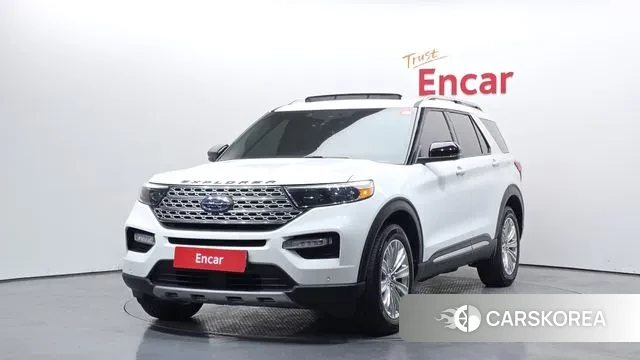 Ford Explorer 6th Generation 2022 Белый из Кореи