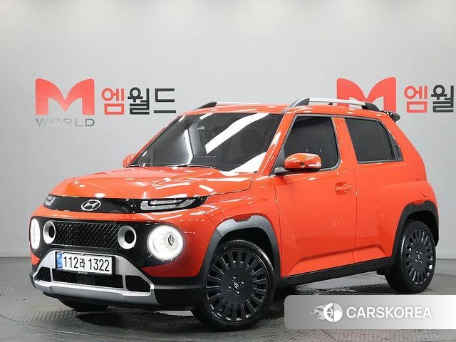 Hyundai Casper 2022 Оранжевый из Кореи
