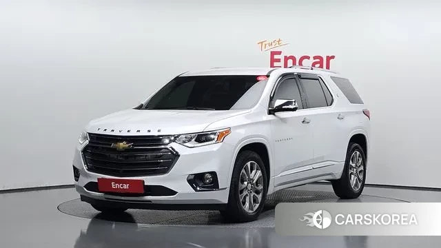 Chevrolet (GM Daewoo) Traverse 2020 Белый из Кореи