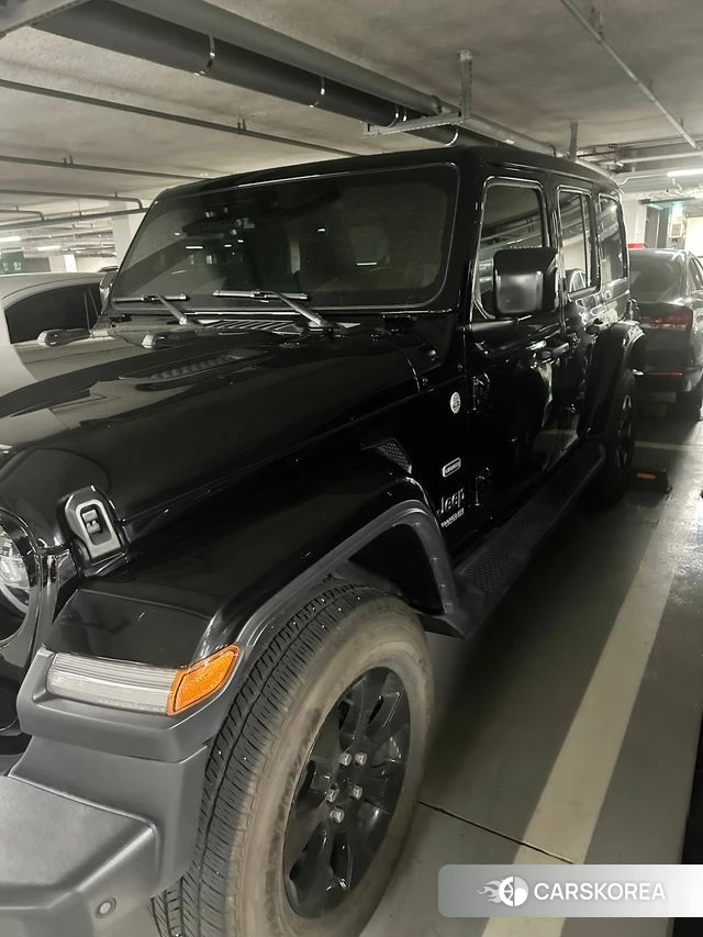Jeep Wrangler (JL) 2021 Черный из Кореи