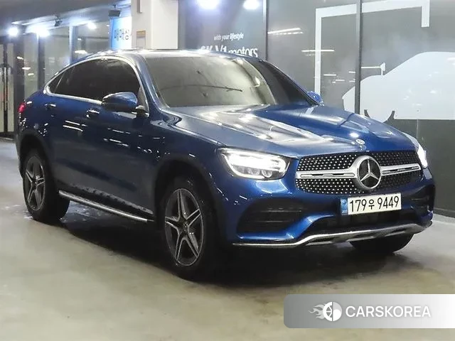 Mercedes-Benz GLC-Class X253 2022 Синий из Кореи