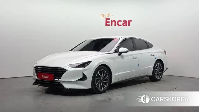 Hyundai Sonata (DN8) 2019 Белый из Кореи