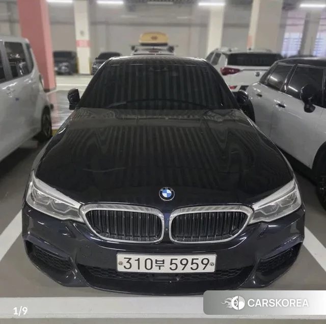 BMW 5 Series (G30) 2020 Черный из Кореи