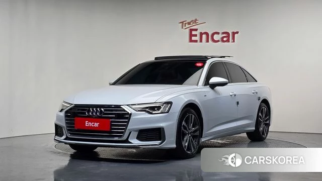 Audi A6 (C8) 2022 Белый из Кореи