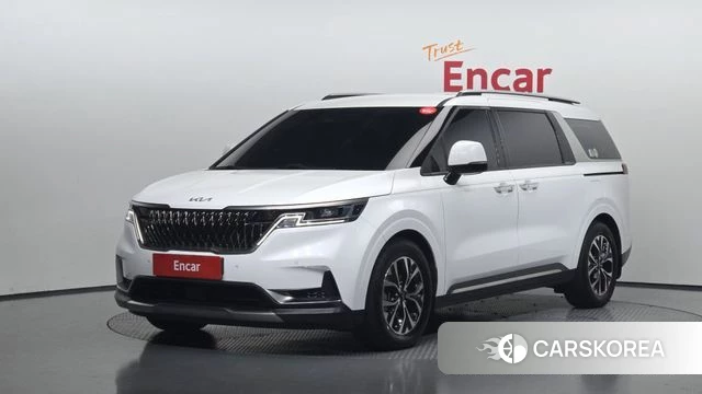 Kia Carnival 4th generation 2022 Белый из Кореи