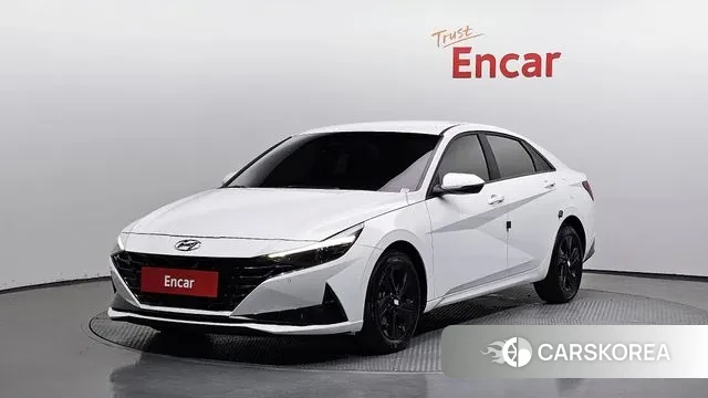 Hyundai Avante (CN7) 2022 Белый из Кореи