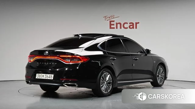 Hyundai Grandeur IG Hybrid 2019 Черный из Кореи