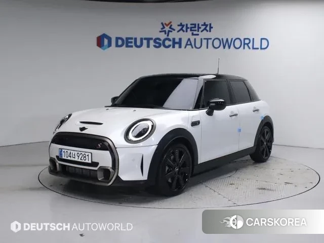 Mini Cooper S 2023 Белый из Кореи