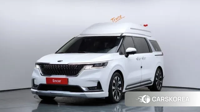 Kia Carnival 4th generation 2021 Белый из Кореи