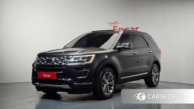 Ford Explorer 2018 Серый из Кореи