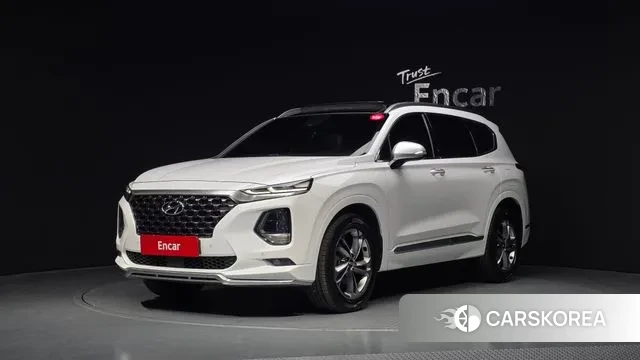 Hyundai Santa Fe TM 2018 Белый из Кореи