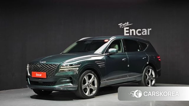 Genesis GV80 2020 Темно-зеленый из Кореи