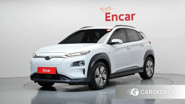 Hyundai Kona Electric 2020 Белый из Кореи
