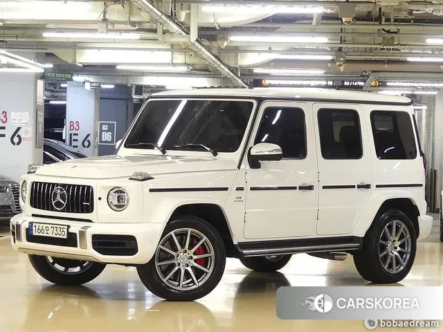 Mercedes-Benz G-Class W463b 2021 Белый из Кореи