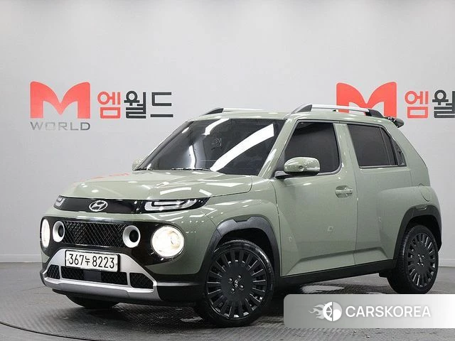 Hyundai Casper 2022 Зеленый из Кореи